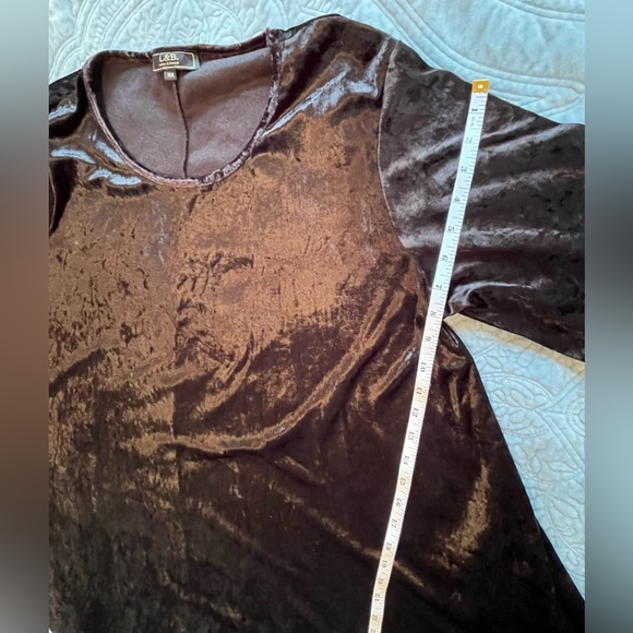 Plus Size L&B Black Dress Size 3X - Picture 9 of 10